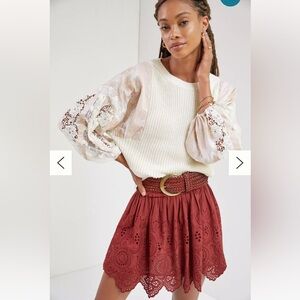Anthropologie Pilcro Martine Peasant-Sleeve
Sweater XXSP